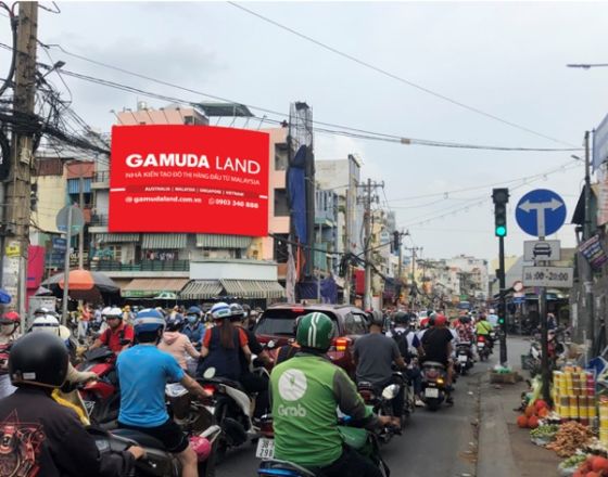 Billboard 190 Nguyễn Văn Nghi , Quận Gò Vấp ( Chợ Gò Vấp )